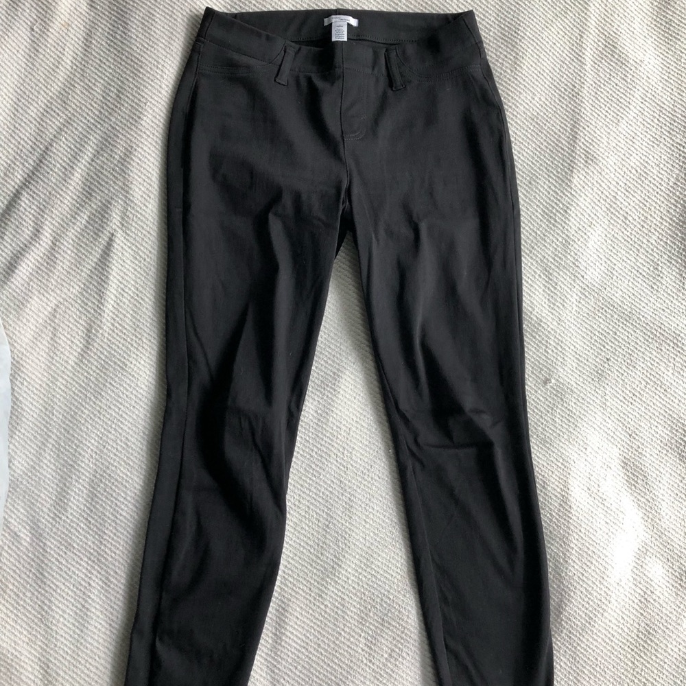 Daily Ritual Pull on Ponte pants in black